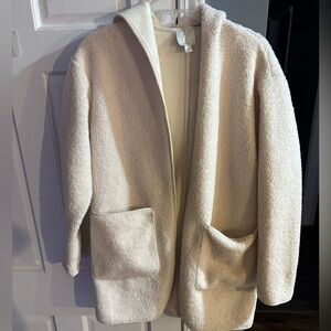 Joie Womens Borg Teddy Bear Fleece Jacket